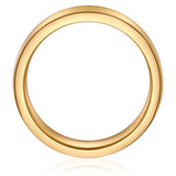 Ring Edelstahl gelbgold