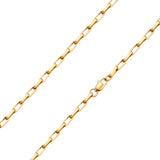 Kette Edelstahl gelbgold