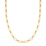 Kette Edelstahl gelbgold
