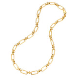 Kette Edelstahl gelbgold