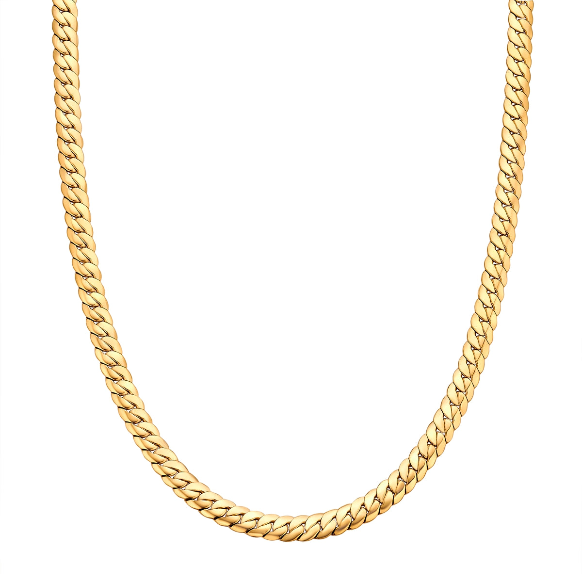 Kette Edelstahl gelbgold