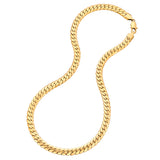 Kette Edelstahl gelbgold