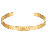 Armreif Edelstahl gelbgold
