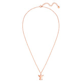 Kette mit Anhänger Sterling Silber roségold Lab Grown Diamond weiß