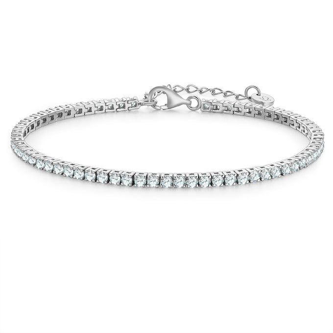 Armband Sterling Silber Zirkonia weiß
