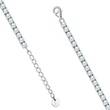 Armband Sterling Silber Zirkonia weiß
