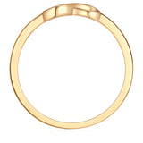 Ring Sterling Silber gelbgold