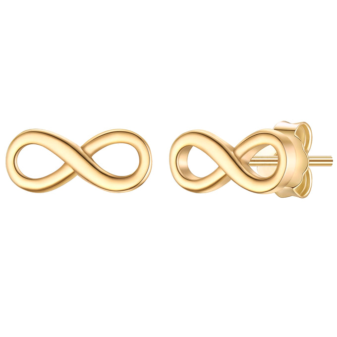 Ohrstecker Sterling Silber gelbgold