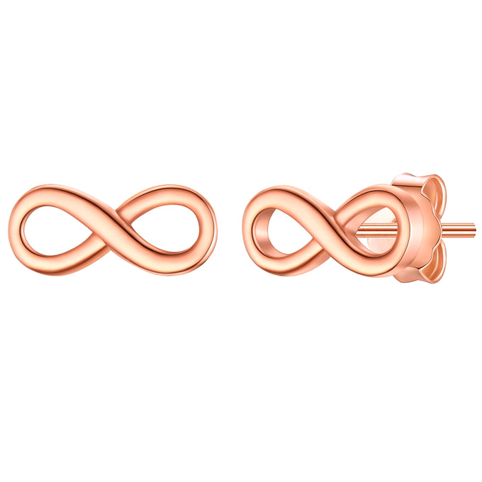 Ohrstecker Sterling Silber roségold