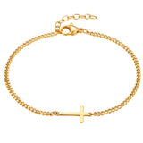 Armband Edelstahl gelbgold