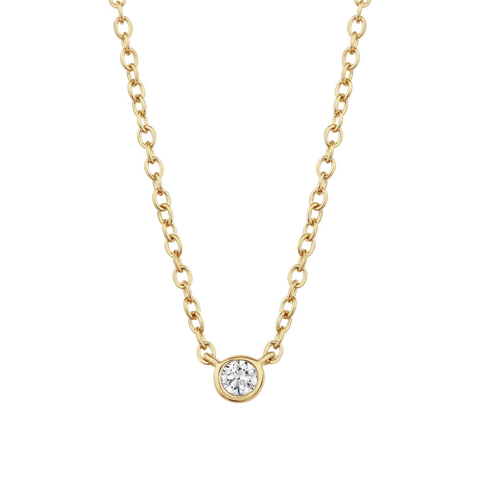 Kette mit Anhänger Sterling Silber gelbgold Topas weiß