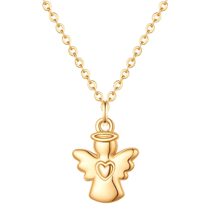 Kette mit Anhänger gelbgold Zirkonia weiß