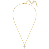 Kette mit Anhänger gelbgold Zirkonia weiß