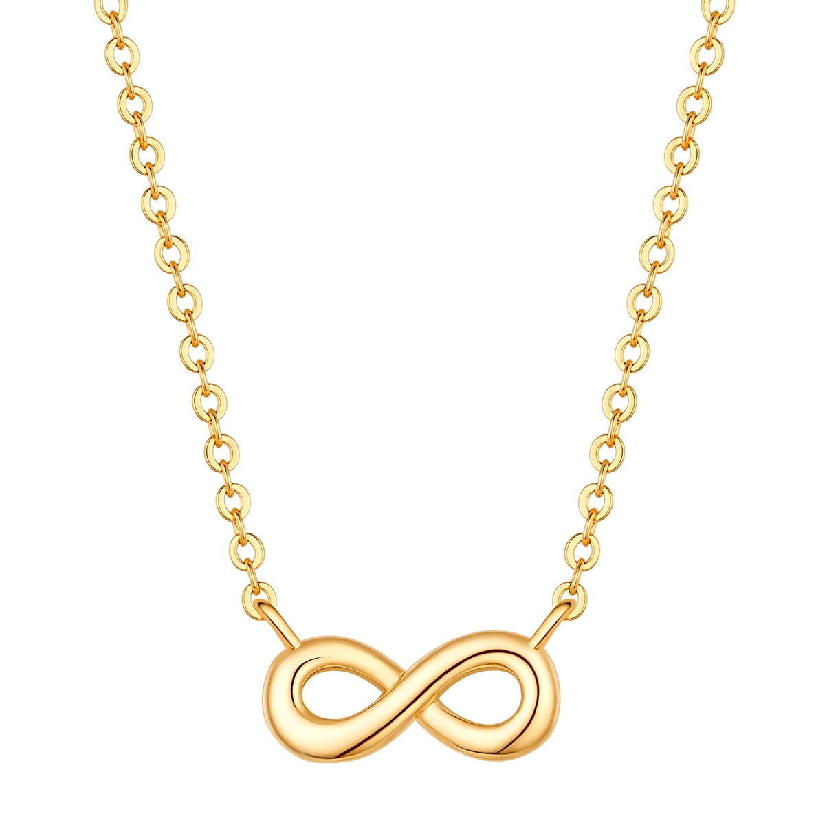 Kette mit Anhänger gelbgold Zirkonia weiß