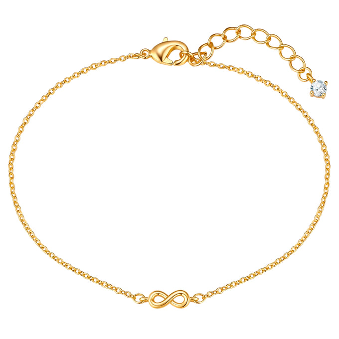 Armband gelbgold Zirkonia weiß