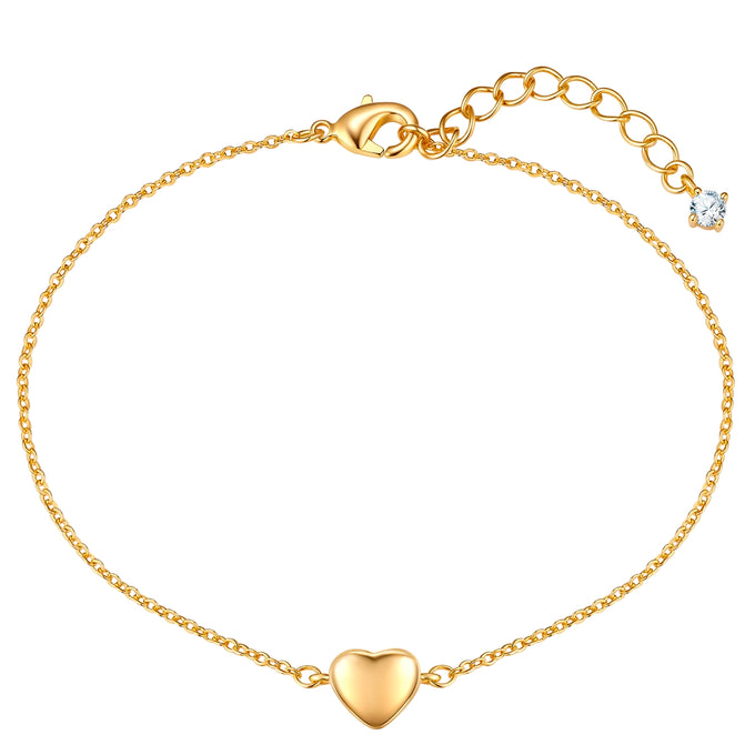 Armband gelbgold Zirkonia weiß