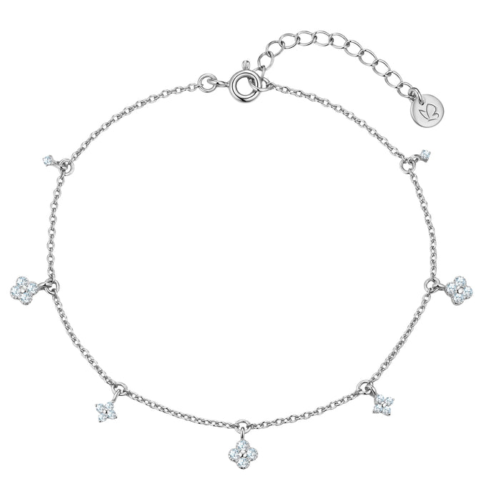 Armband Sterling Silber Zirkonia weiß