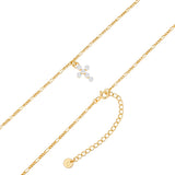 Kette mit Anhänger Sterling Silber gelbgold Süßwasser-Zuchtperle weiß