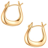 Creolen Sterling Silber gelbgold