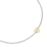 Armband Sterling Silber bicolor