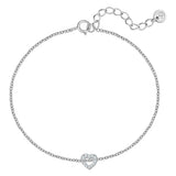 Armband Sterling Silber Zirkonia weiß