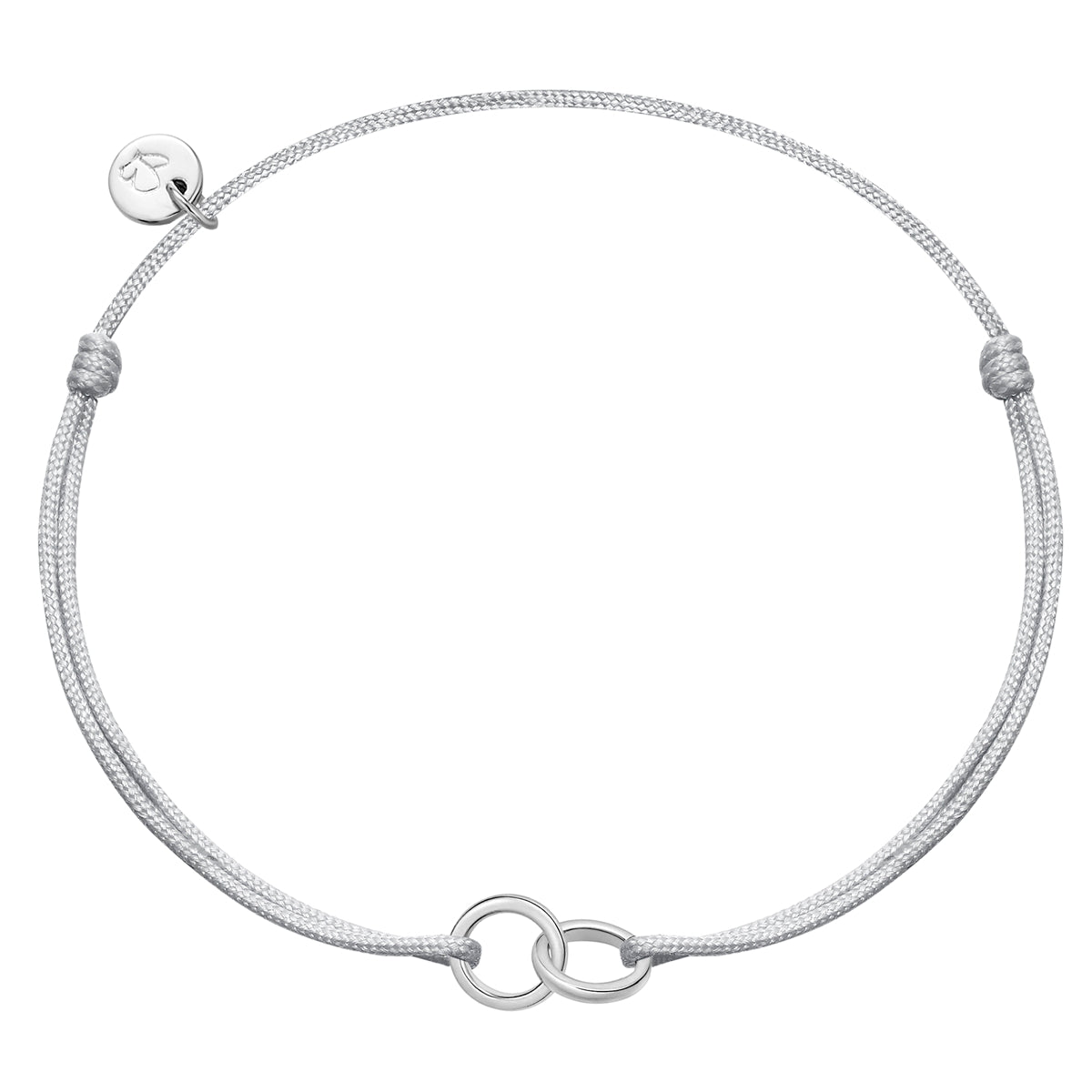 Armband Sterling Silber Textil (silber)