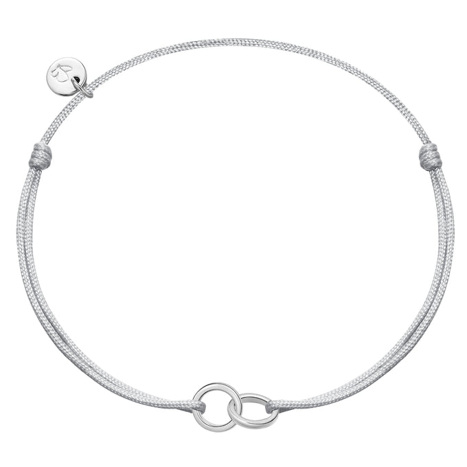 Armband Sterling Silber Textil (silber)