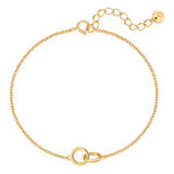 Armband Sterling Silber gelbgold