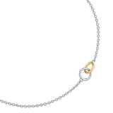 Armband Sterling Silber bicolor