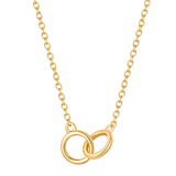 Kette mit Anhänger Sterling Silber gelbgold