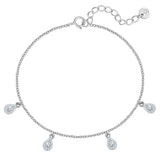 Armband Sterling Silber Zirkonia weiß