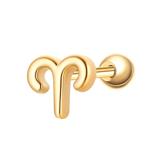 Piercing Sterling Silber gelbgold