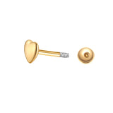 Piercing Sterling Silber gelbgold