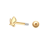 Piercing Sterling Silber gelbgold
