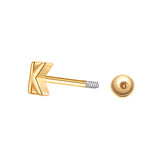 Piercing Sterling Silber gelbgold