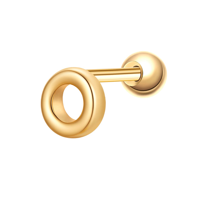 Piercing Sterling Silber gelbgold