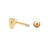 Piercing Sterling Silber gelbgold