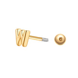 Piercing Sterling Silber gelbgold