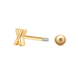 Piercing Sterling Silber gelbgold