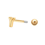 Piercing Sterling Silber gelbgold