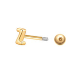 Piercing Sterling Silber gelbgold