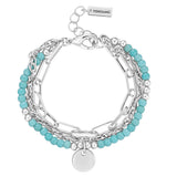 Armband Naturstein türkis