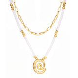 Kette mit Anhänger gelbgold