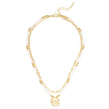 Kette mit Anhänger gelbgold