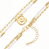 Kette mit Anhänger gelbgold