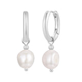 Creolen Süßwasser-Zuchtperle weiß