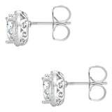 Ohrstecker Zirkonia weiß