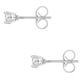 Ohrstecker Zirkonia weiß