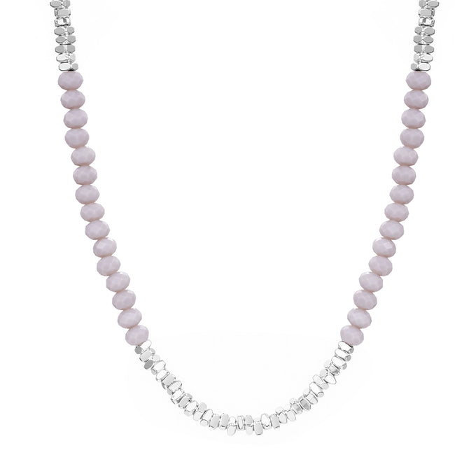 Kette Glas grau