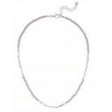 Kette Glas grau